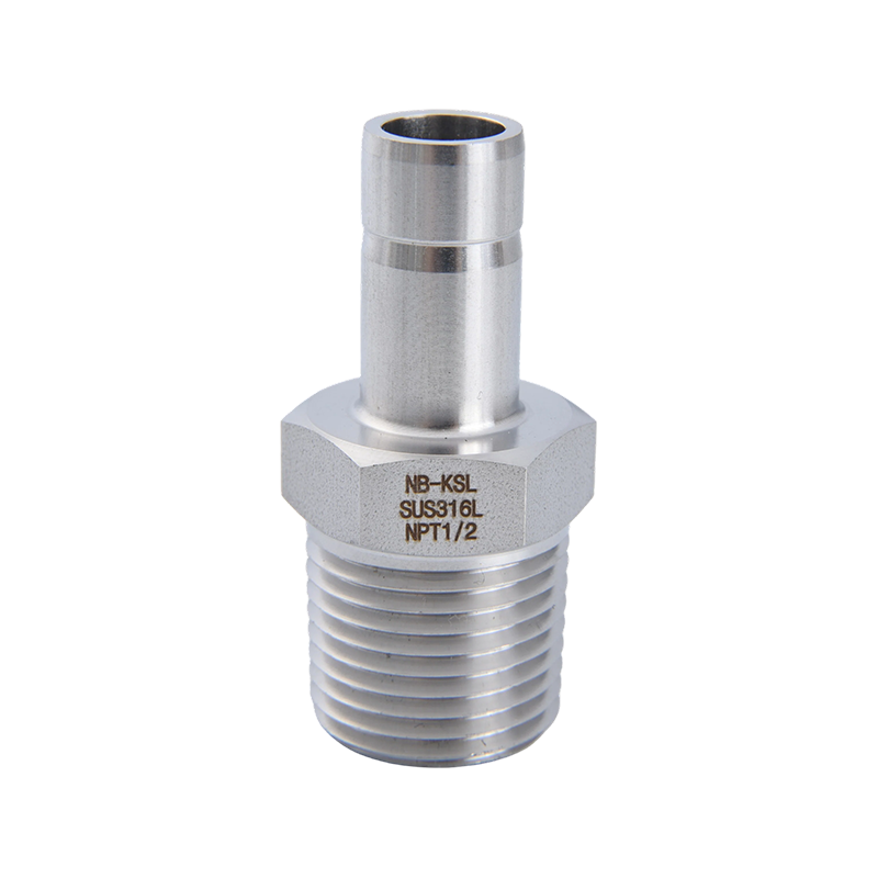 316L 不锈钢管对管螺纹适配器