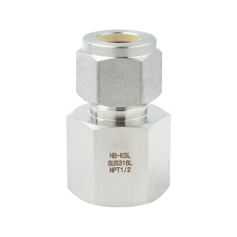 316L 不锈钢压缩配合内螺纹连接器