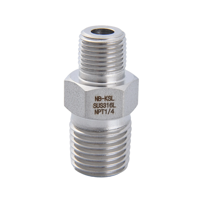 316L 不锈钢减径双外螺纹连接器