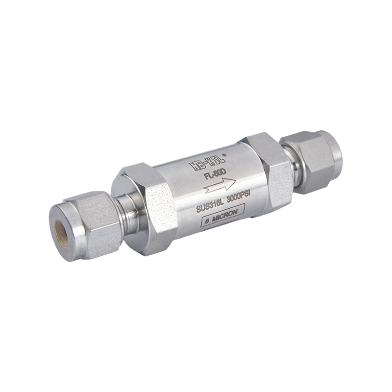 316L 不锈钢直通气体过滤器